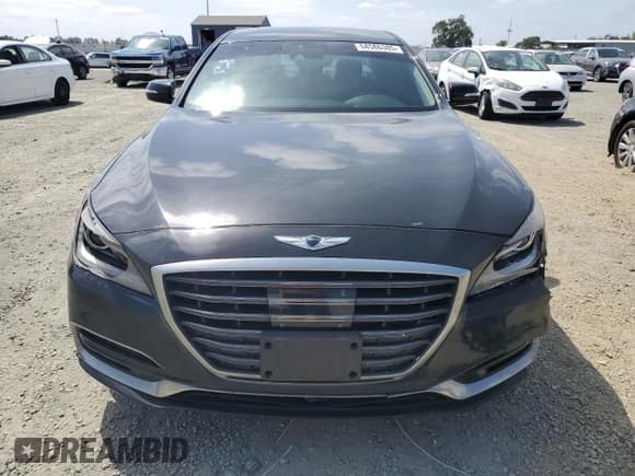✅ 2018 Genesis G80 3.8L • VIN: KMHGN4JE1JU265162 • Lot: 54586385. Listed on Copart with 142,247 mi. Free auction sales archive from the USA and detailed vehicle history report at DreamBid. Image 5.