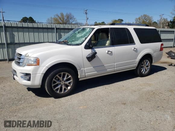 ✅ 2017 Ford Expedition Max Limited • VIN: 1FMJK1KT7HEA15701 • Lot: 48670695. Listed on Copart with 87,300 mi. Free auction sales archive from the USA and detailed vehicle history report at DreamBid. Image 1.