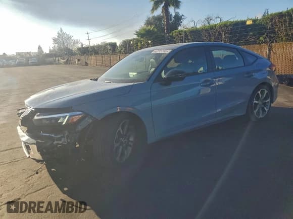 ✅ 2025 Honda Civic Sport Touring • VIN: JHMFL4H9XSX007767 • Лот: 94085265. Опубликован ранее на Copart с пробегом 747 миль. Бесплатный доступ к архиву аукционных продаж из США и подробный отчёт об истории автомобиля на DreamBid. Изображение 1.