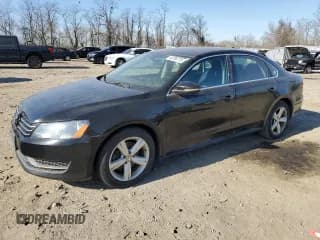 ✅ 2012 Volkswagen Passat SE • VIN: 1VWBP7A38CC060310 • Lot: 49796775. Listed on Copart with 277,236 mi. Free auction sales archive from the USA and detailed vehicle history report at DreamBid. Image 1.