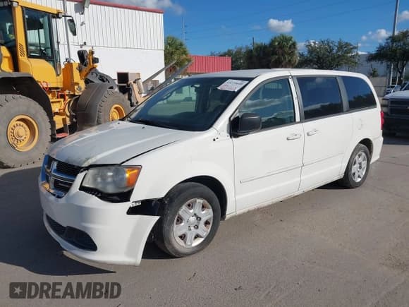 ✅ 2012 Dodge Grand Caravan SE • VIN: 2C4RDGBG4CR405206 • Лот: 43229640. Опубликован ранее на IAAI с пробегом Не указан. Бесплатный доступ к архиву аукционных продаж из США и подробный отчёт об истории автомобиля на DreamBid. Изображение 2.