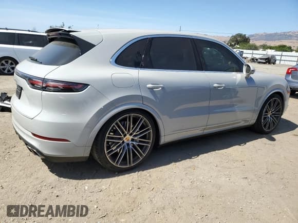 ✅ 2023 Porsche Cayenne Turbo • VIN: WP1AF2AYXPDA20101 • Lot: 61742655. Listed on Copart with 9,748 mi. Free auction sales archive from the USA and detailed vehicle history report at DreamBid. Image 3.