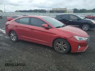 2020 Hyundai Elantra SEL with VIN 5NPD84LF5LH514029, listed as a Copart auction lot 64388665 with 172,019 mi miles and Salvage title. Bid and sale history available at DreamBid. Image 4.