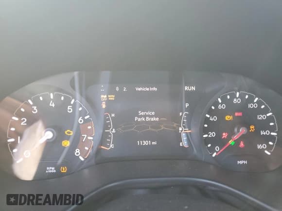 ✅ 2025 Jeep Compass Trailhawk • VIN: 3C4NJDDN3ST583895 • Lot: 91392555. Listed on Copart with 11,301 mi. Free auction sales archive from the USA and detailed vehicle history report at DreamBid. Image 9.