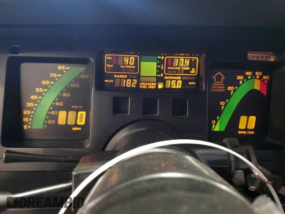 1986 Chevrolet Corvette with VIN 1G1YY0780G5118238, listed as a Copart auction lot 44241245 with 92,333 mi miles and Salvage title. Bid and sale history available at DreamBid. Image 9.