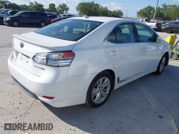 ✅ 2011 Lexus HS 250h • VIN: JTHBB1BA2B2045655 • Lot: 42021780. Listed on IAAI with 279,594 mi. Free auction sales archive from the USA and detailed vehicle history report at DreamBid. Image 4.
