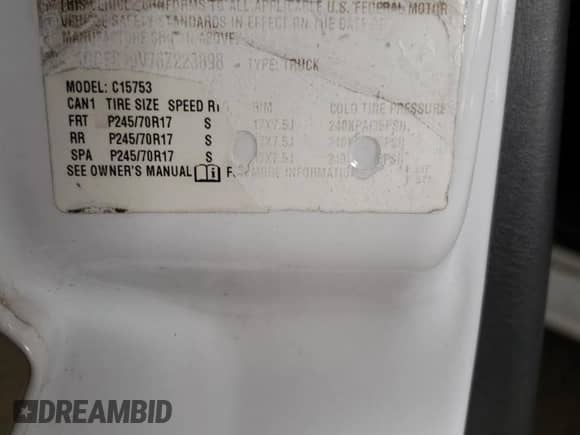 2006 Chevrolet Silverado 1500 Work Truck с VIN 1GCEC19V76Z223898, выставлен на аукционе Copart как лот 64423154 с пробегом 211 170 миль миль и Списание • Salvage title. История ставок и продаж доступна на DreamBid. Изображение 13.