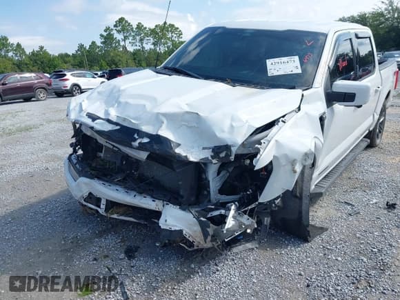 ✅ 2022 Ford F-150 XL • VIN: 1FTFW1ED6NFA62209 • Lot: 42916473. Listed on IAAI with 44,156 mi. Free auction sales archive from the USA and detailed vehicle history report at DreamBid. Image 6.