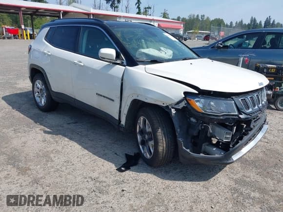 ✅ 2019 Jeep Compass Limited • VIN: 3C4NJDCB4KT666680 • Lot: 42548128. Wystawiony na IAAI z przebiegiem 82 903 mil. Bezpłatny archiwum sprzedaży aukcyjnych z USA i szczegółowy raport historii pojazdu na DreamBid. Zdjęcie 1.