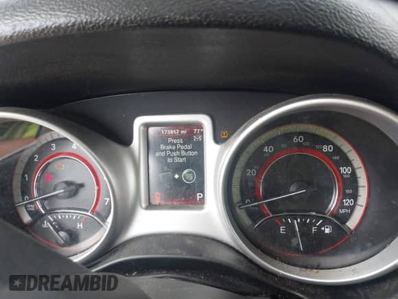 2017 Dodge Journey SE with VIN 3C4PDCAB2HT636910, listed as a IAAI auction lot 43095502 with 173,852 mi miles and . Bid and sale history available at DreamBid. Image 7.