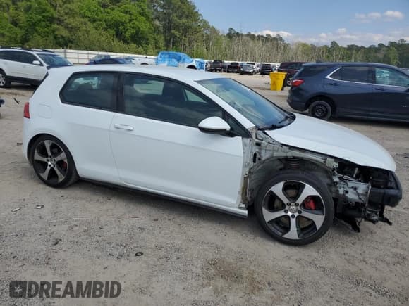 ✅ 2016 Volkswagen Golf GTI S • VIN: 3VWYT7AU6GM038065 • Lot: 51649905. Listed on Copart with 103,020 mi. Free auction sales archive from the USA and detailed vehicle history report at DreamBid. Image 4.