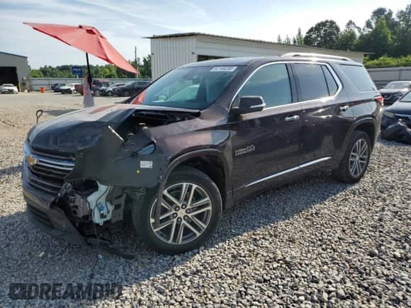 2022 Chevrolet Traverse High Country с VIN 1GNEVNKW2NJ100051, выставлен на аукционе Copart как лот 62168255 с пробегом 74 774 миль миль и Списание • Salvage title. История ставок и продаж доступна на DreamBid. Изображение 1.