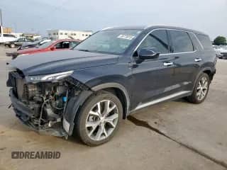 2020 Hyundai Palisade SEL с VIN KM8R44HE3LU159025, выставлен на аукционе Copart как лот 58773815 с пробегом 76 798 миль миль и Списание • Salvage title. История ставок и продаж доступна на DreamBid. Изображение 1.