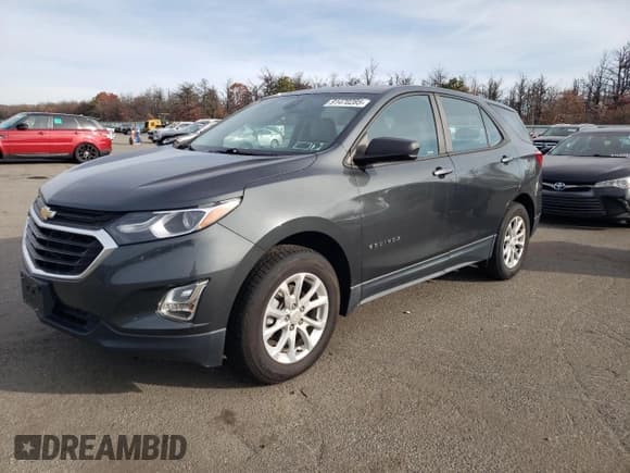 ✅ 2020 Chevrolet Equinox LS • VIN: 3GNAXHEV6LS550200 • Лот: 91470285. Опубликован ранее на Copart с пробегом 39 437 миль. Бесплатный доступ к архиву аукционных продаж из США и подробный отчёт об истории автомобиля на DreamBid. Изображение 1.