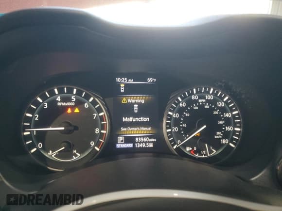 ✅ 2018 Infiniti Q50 Red Sport 400 • VIN: JN1FV7AR8JM480786 • Lot: 81127615. Listed on Copart with 83,560 mi. Free auction sales archive from the USA and detailed vehicle history report at DreamBid. Image 9.