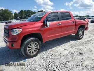 ✅ 2018 Toyota Tundra SR5 • VIN: 5TFAW5F14JX712231 • Lot: 64509215. Listed on Copart with 143,173 mi. Free auction sales archive from the USA and detailed vehicle history report at DreamBid. Image 1.