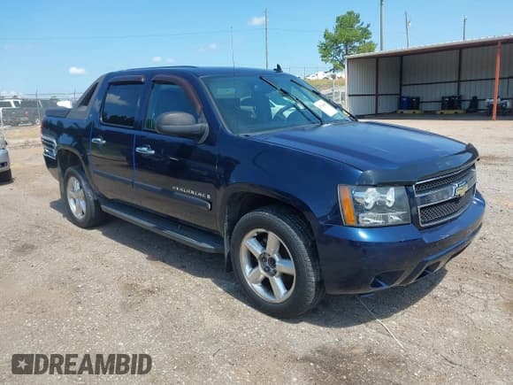 ✅ 2007 Chevrolet Avalanche LTZ • VIN: 3GNFK12337G157942 • Lot: 42766947. Listed on IAAI with Not provided. Free auction sales archive from the USA and detailed vehicle history report at DreamBid. Image 1.