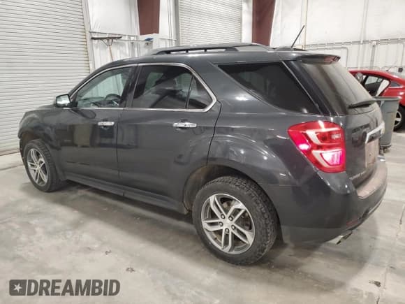 ✅ 2017 Chevrolet Equinox Premier • VIN: 2GNFLGE36H6167728 • Лот: 89564575. Опубликован ранее на Copart с пробегом 112 071 миль. Бесплатный доступ к архиву аукционных продаж из США и подробный отчёт об истории автомобиля на DreamBid. Изображение 2.