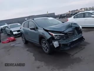 ✅ 2025 Subaru Crosstrek Premium • VIN: JF2GUHDC8S8209546 • Lot: 43688901. Listed on IAAI with 5,537 mi. Free auction sales archive from the USA and detailed vehicle history report at DreamBid. Image 1.