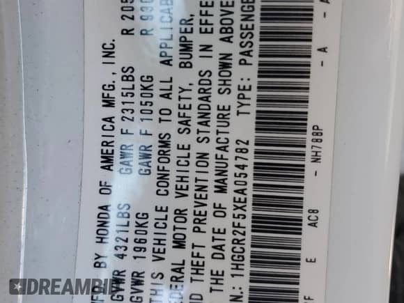 2014 Honda Accord Sport с VIN 1HGCR2F5XEA054782, выставлен на аукционе Copart как лот 86900465 с пробегом 137 570 миль миль и Списание • Salvage title. История ставок и продаж доступна на DreamBid. Изображение 12.