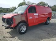 ✅ 2023 Chevrolet Express Cargo • VIN: 1GCWGAFP6P1259550 • Lot: 92332875. Listed on Copart with 25,039 mi. Free auction sales archive from the USA and detailed vehicle history report at DreamBid. Image 1.