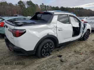 2022 Hyundai Santa Cruz SEL Premium with VIN 5NTJDDAFXNH036485, listed as a Copart auction lot 81800724 with 21,789 mi miles and Salvage title. Bid and sale history available at DreamBid. Image 3.