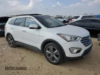 2015 Hyundai Santa Fe Limited with VIN KM8SR4HF7FU107073, listed as a Copart auction lot 87491675 with 112,456 mi miles and Clean title. Bid and sale history available at DreamBid. Image 4.