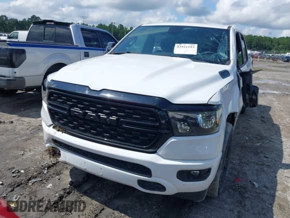 ✅ 2023 Ram 1500 Lone Star • VIN: 1C6SRFMT5PN599519 • Lot: 42921193. Listed on IAAI with 153,168 mi. Free auction sales archive from the USA and detailed vehicle history report at DreamBid. Image 12.