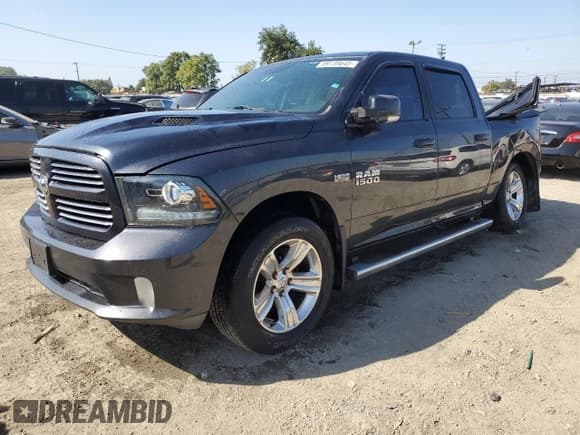 ✅ 2017 Ram 1500 Sport • VIN: 1C6RR6MT2HS574322 • Lot: 89739645. Listed on Copart with 220,272 mi. Free auction sales archive from the USA and detailed vehicle history report at DreamBid. Image 1.