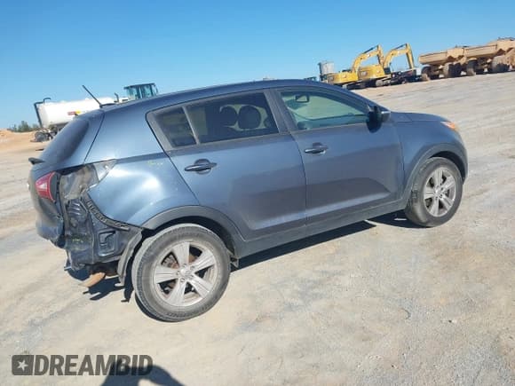 ✅ 2012 Kia Sportage LX • VIN: KNDPB3A2XC7250223 • Lot: 43672517. Listed on IAAI with 158,773 mi. Free auction sales archive from the USA and detailed vehicle history report at DreamBid. Image 4.