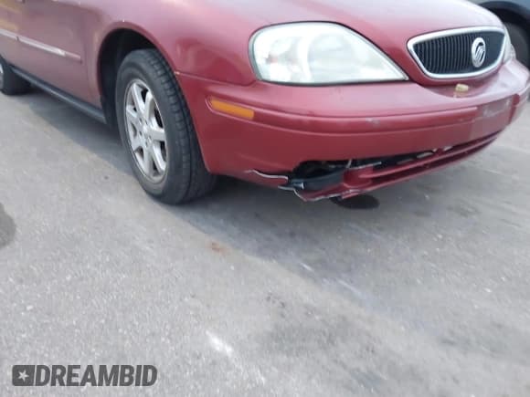 ✅ 2000 Mercury Sable GS • VIN: 1MEFM58U8YG631826 • Lot: 43655586. Listed on IAAI with 140,427 mi. Free auction sales archive from the USA and detailed vehicle history report at DreamBid. Image 12.