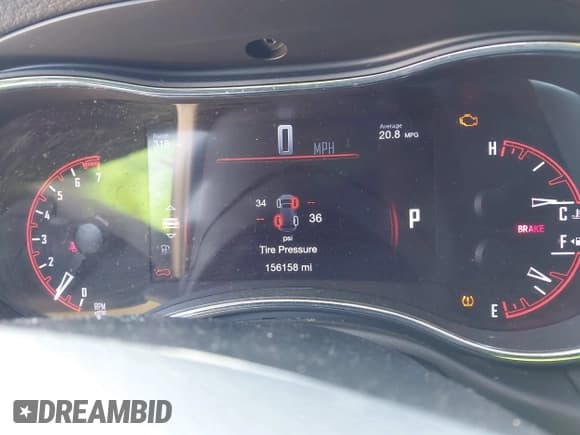 ✅ 2016 Dodge Durango Limited • VIN: 1C4RDHDGXGC371631 • Lot: 41904207. Listed on IAAI with 156,158 mi. Free auction sales archive from the USA and detailed vehicle history report at DreamBid. Image 7.