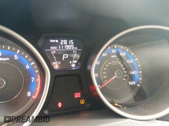 ✅ 2012 Hyundai Elantra GLS • VIN: KMHDH4AE1CU445979 • Lot: 35565077. Listed on IAAI with 111,989 mi. Free auction sales archive from the USA and detailed vehicle history report at DreamBid. Image 7.