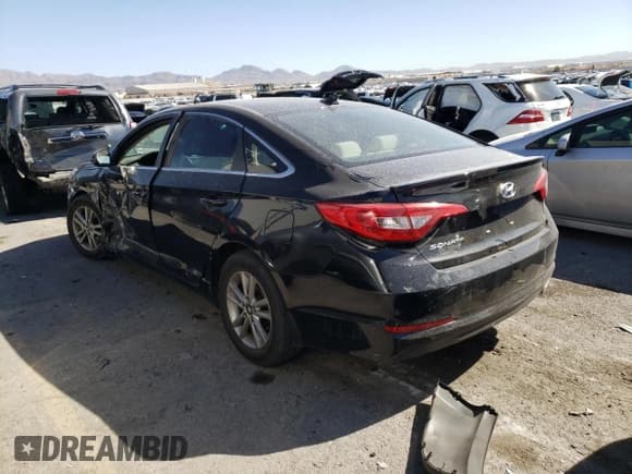 ✅ 2017 Hyundai Sonata SE • VIN: 5NPE24AF3HH438147 • Lot: 47118453. Listed on Copart with 28,468 mi. Free auction sales archive from the USA and detailed vehicle history report at DreamBid. Image 2.