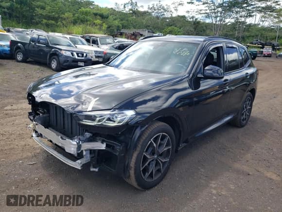 ✅ 2022 BMW X3 sDrive30i • VIN: 5UX43DP02N9N24953 • Lot: 82139385. Wystawiony na Copart z przebiegiem 28 757 mil. Bezpłatny archiwum sprzedaży aukcyjnych z USA i szczegółowy raport historii pojazdu na DreamBid. Zdjęcie 1.