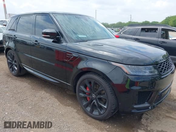 ✅ 2020 Land Rover Range Rover Sport HST • VIN: SALWS2RU7LA748953 • Lot: 42222356. Listed on IAAI with 63,325 mi. Free auction sales archive from the USA and detailed vehicle history report at DreamBid. Image 1.