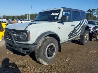 ✅ 2022 Ford Bronco Badlands • VIN: 1FMEE5DP7NLB62298 • Лот: 84384545. Опубликован ранее на Copart с пробегом 101 359 миль. Бесплатный доступ к архиву аукционных продаж из США и подробный отчёт об истории автомобиля на DreamBid. Изображение 1.