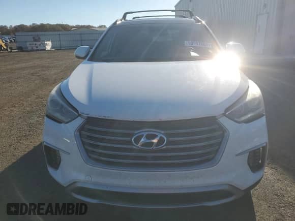2017 Hyundai Santa Fe Limited Ultimate with VIN KM8SR4HF5HU185113, listed as a Copart auction lot 90997665 with 223,157 mi miles and Clean title. Bid and sale history available at DreamBid. Image 5.