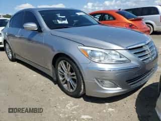 2013 Hyundai Genesis 3.8L z VIN KMHGC4DD1DU236807, wystawiony jako Copart lot #73821504 z przebiegiem Nie podano mil oraz Szkoda całkowita • Salvage title. Historia ofert i sprzedaży dostępna na DreamBid. Obrazek 5.