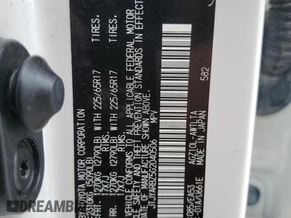 ✅ 2016 Lexus NX 200t • VIN: JTJYARBZ5G2040506 • Lot: 52441035. Listed on Copart with 94,872 mi. Free auction sales archive from the USA and detailed vehicle history report at DreamBid. Image 13.