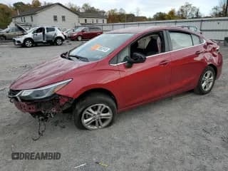 ✅ 2017 Chevrolet Cruze LT • VIN: 3G1BE5SM2HS572207 • Lot: 90628145. Listed on Copart with Not provided. Free auction sales archive from the USA and detailed vehicle history report at DreamBid. Image 1.