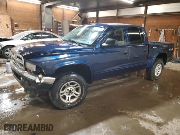 ✅ 2004 Dodge Dakota SLT • VIN: 1D7HG48NX4S501113 • Lot: 80197594. Wystawiony na Copart z przebiegiem 328 636 mil. Bezpłatny archiwum sprzedaży aukcyjnych z USA i szczegółowy raport historii pojazdu na DreamBid. Zdjęcie 1.