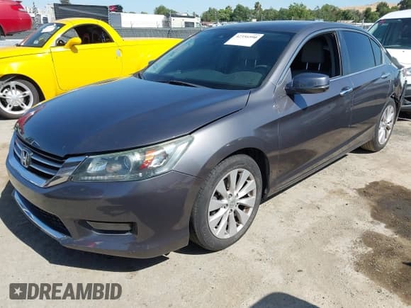✅ 2015 Honda Accord EX-L • VIN: 1HGCR2F87FA096273 • Lot: 42356590. Listed on IAAI with 127,641 mi. Free auction sales archive from the USA and detailed vehicle history report at DreamBid. Image 2.