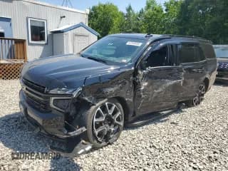 ✅ 2023 Chevrolet Tahoe RST • VIN: 1GNSKRKD1PR329603 • Lot: 62349655. Wystawiony na Copart z przebiegiem 32 974 mil. Bezpłatny archiwum sprzedaży aukcyjnych z USA i szczegółowy raport historii pojazdu na DreamBid. Zdjęcie 1.