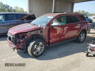 ✅ 2017 Chevrolet Equinox Premier • VIN: 2GNFLGE35H6121033 • Лот: 72181434. Опубликован ранее на Copart с пробегом 73 555 миль. Бесплатный доступ к архиву аукционных продаж из США и подробный отчёт об истории автомобиля на DreamBid. Изображение 1.