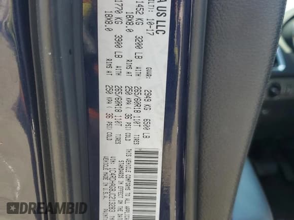 ✅ 2018 Dodge Durango SXT • VIN: 1C4RDHAG8JC213283 • Lot: 60148105. Wystawiony na Copart z przebiegiem 121 924 mil. Bezpłatny archiwum sprzedaży aukcyjnych z USA i szczegółowy raport historii pojazdu na DreamBid. Zdjęcie 13.