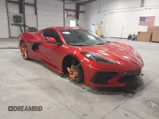 ✅ 2024 Chevrolet Corvette 1LT • VIN: 1G1YA2D42R5100148 • Лот: 41194832. Опубликован ранее на IAAI с пробегом 11 385 миль. Бесплатный доступ к архиву аукционных продаж из США и подробный отчёт об истории автомобиля на DreamBid. Изображение 1.