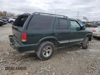 2001 Chevrolet Blazer LS z VIN 1GNCS13W91K254624, wystawiony jako Copart lot #80281444 z przebiegiem 189 843 mil mil oraz Szkoda całkowita • Salvage title. Historia ofert i sprzedaży dostępna na DreamBid. Obrazek 3.
