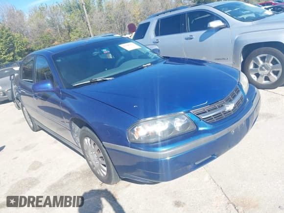 ✅ 2003 Chevrolet Impala • VIN: 2G1WF52E339210514 • Lot: 43788232. Wystawiony na IAAI z przebiegiem 187 164 mil. Bezpłatny archiwum sprzedaży aukcyjnych z USA i szczegółowy raport historii pojazdu na DreamBid. Zdjęcie 1.