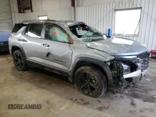 2025 Chevrolet Equinox FWD LT z VIN 3GNAXHEG2SL149480, wystawiony jako Copart lot #43411715 z przebiegiem 5 226 mil mil oraz Nie do naprawy • Non repairable. Historia ofert i sprzedaży dostępna na DreamBid. Obrazek 4.